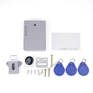 Invisible Smart Cabinet Lock – Digital Sensor Lock with EMID IC Card for Drawers & Wardrobes - Image 7