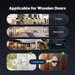 MOES Tuya Bluetooth Smart Fingerprint Door Handle Lock Electronic Password APP Remote Unlock Hotel Apartment Office Rental House - Image 5