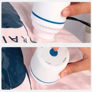 Mini Vacuum Sealer Pump - Electric Compression Bag Suction Machine for Clothes, Food, and Space Saver Storage Organizer - Image 4